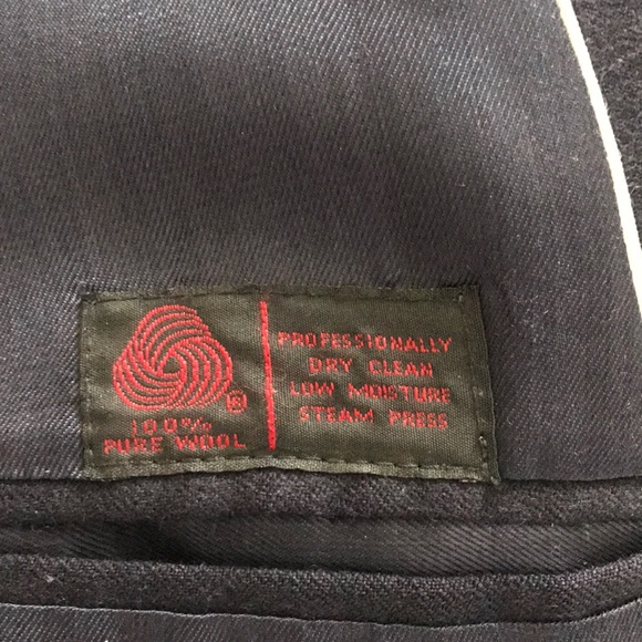 Men’s blue wool blazer - Picture 3 of 5